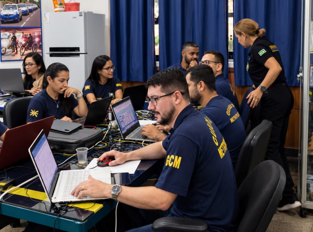 GCM é primeira Guarda Municipal do Centro-Oeste a usar Sinesp PPE